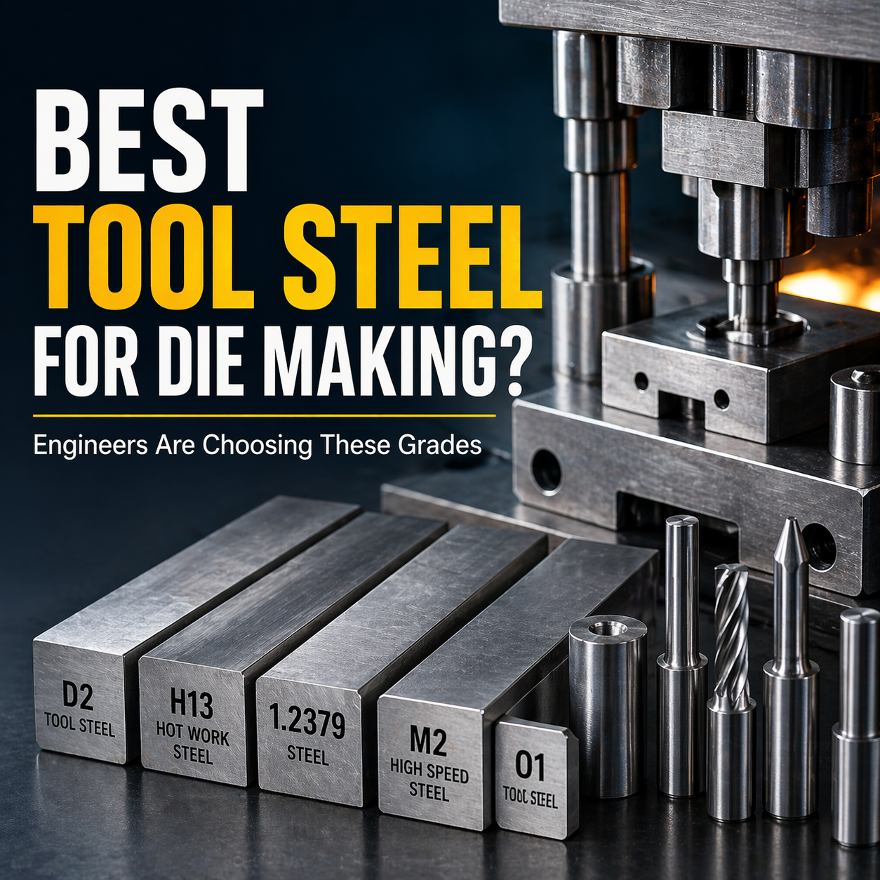 Best Tool Steel for Die Making? Engineers Are Choosing These Grades