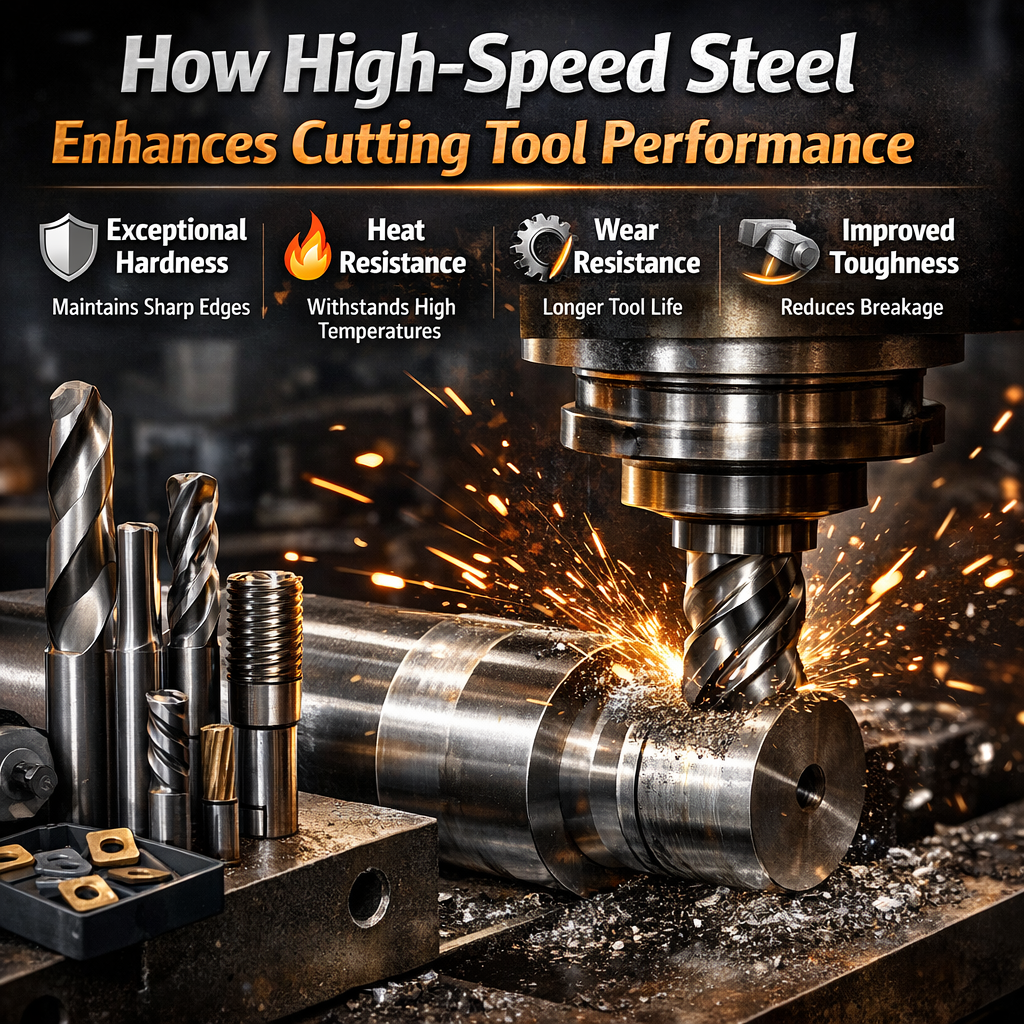 How High-Speed Steel Enhances Cutting Tool Performance?