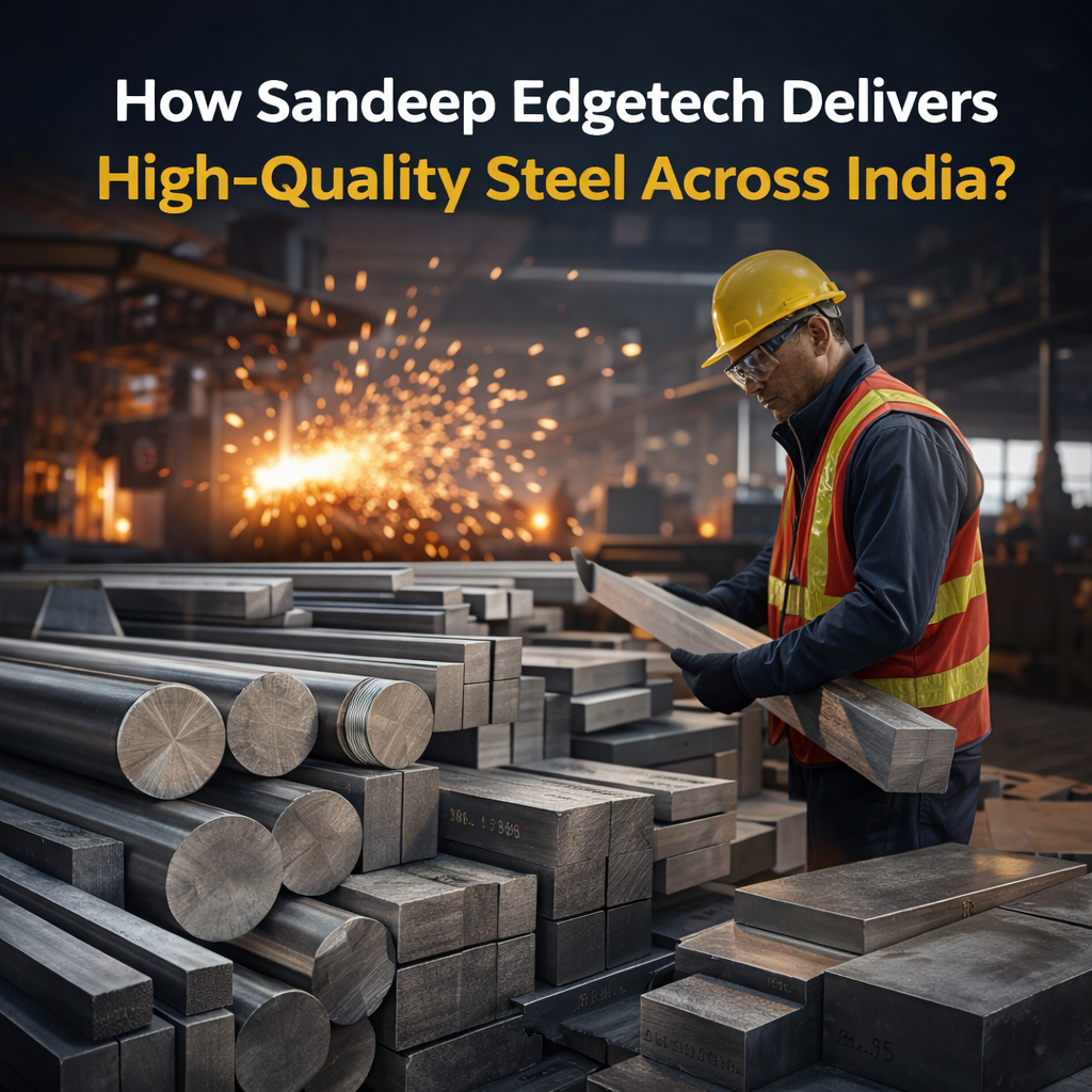 How Sandeep Edgetech Delivers High-Quality Steel Across India?