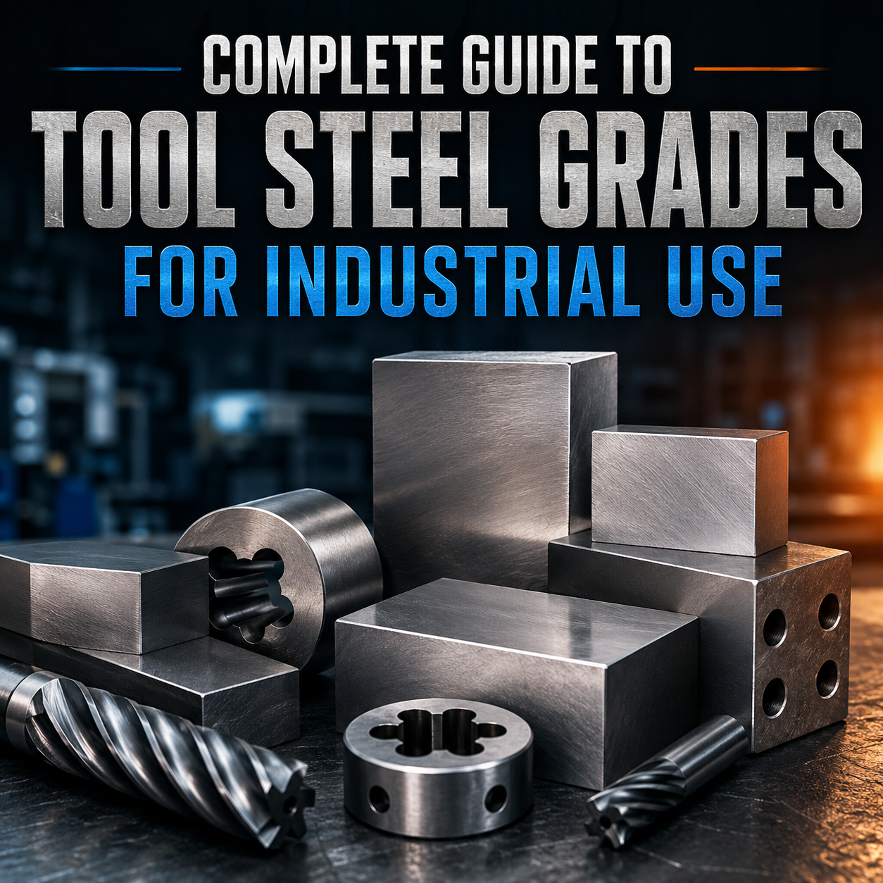 Complete Guide to Tool Steel Grades for Industrial Use